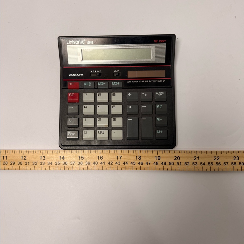 Unisonic 1295B Calculator Working